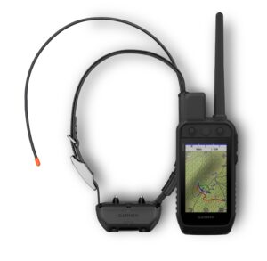 GPS Garmin Alpha 300 + TT25-Halsband + detaillierte topografische Karte